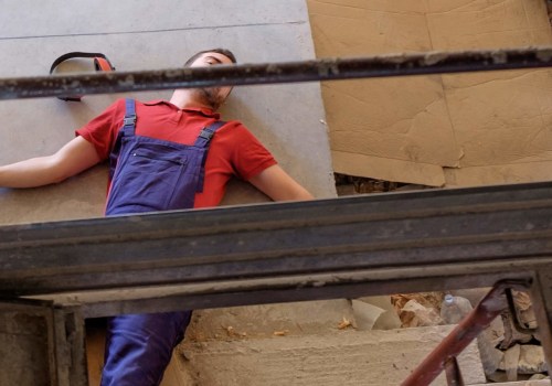 What are the 2 most common types of work related accidents?